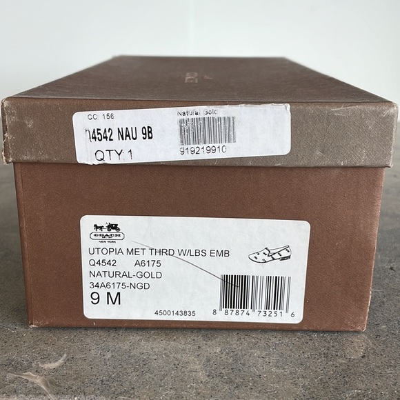 Brand new! Women’s Coach Loafers Flats Size 9 - W Original Box - Picture 15 of 15